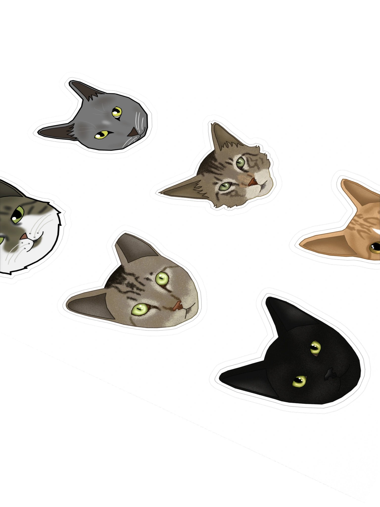 Whiskered Whimsy Sticker Ensemble 4 product image (2)