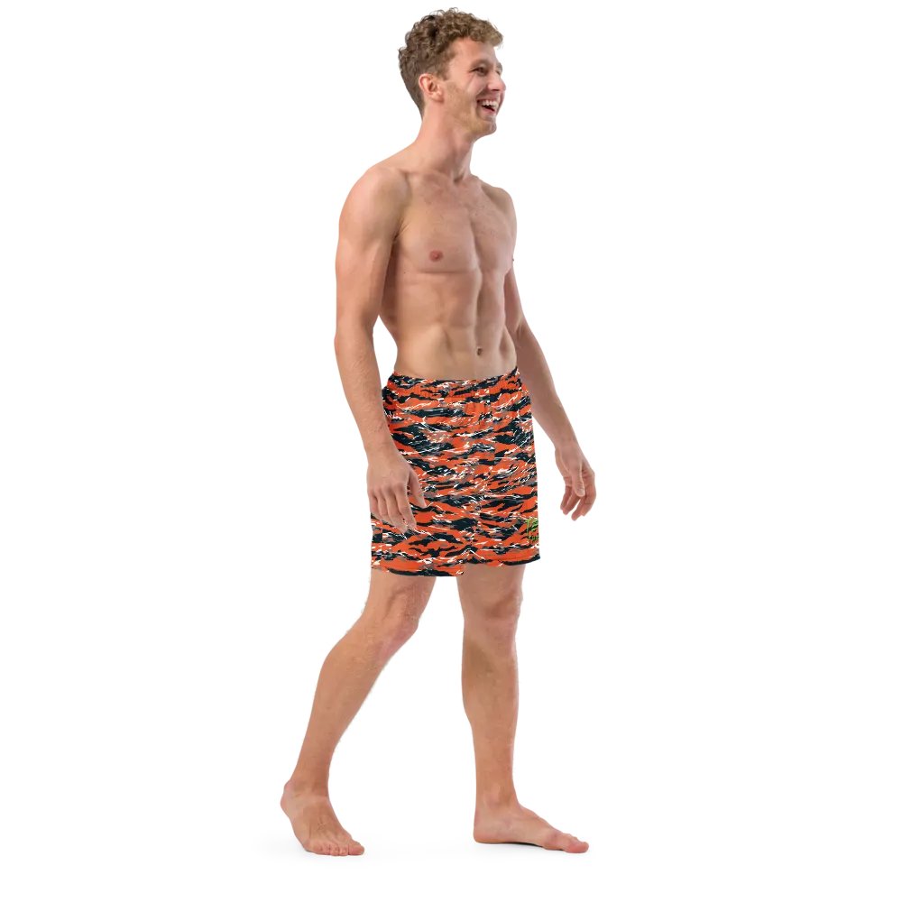 Tiger Camo Swim Trunks product image (12)