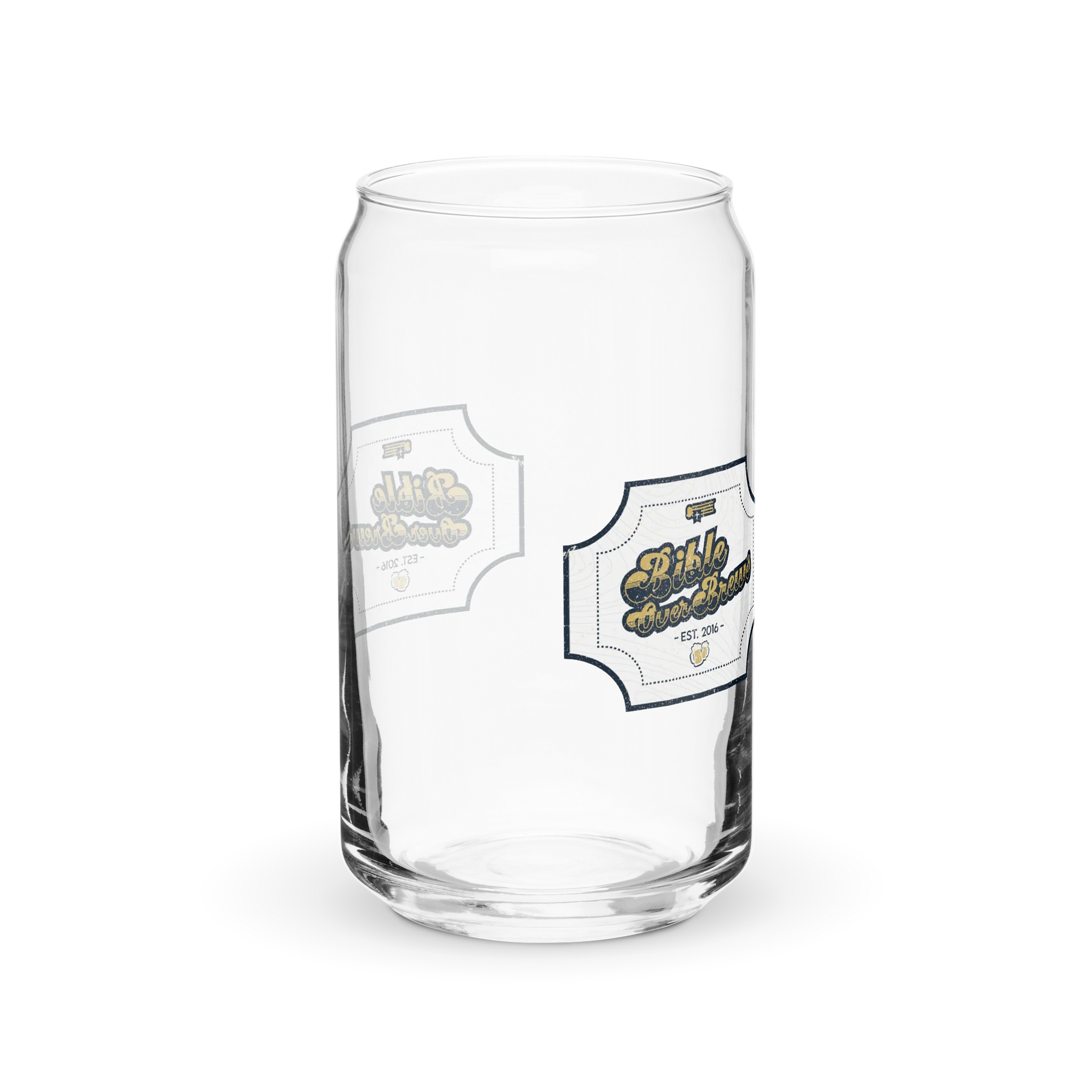Bible over Brews Bottle style cocktail glass product image (2)