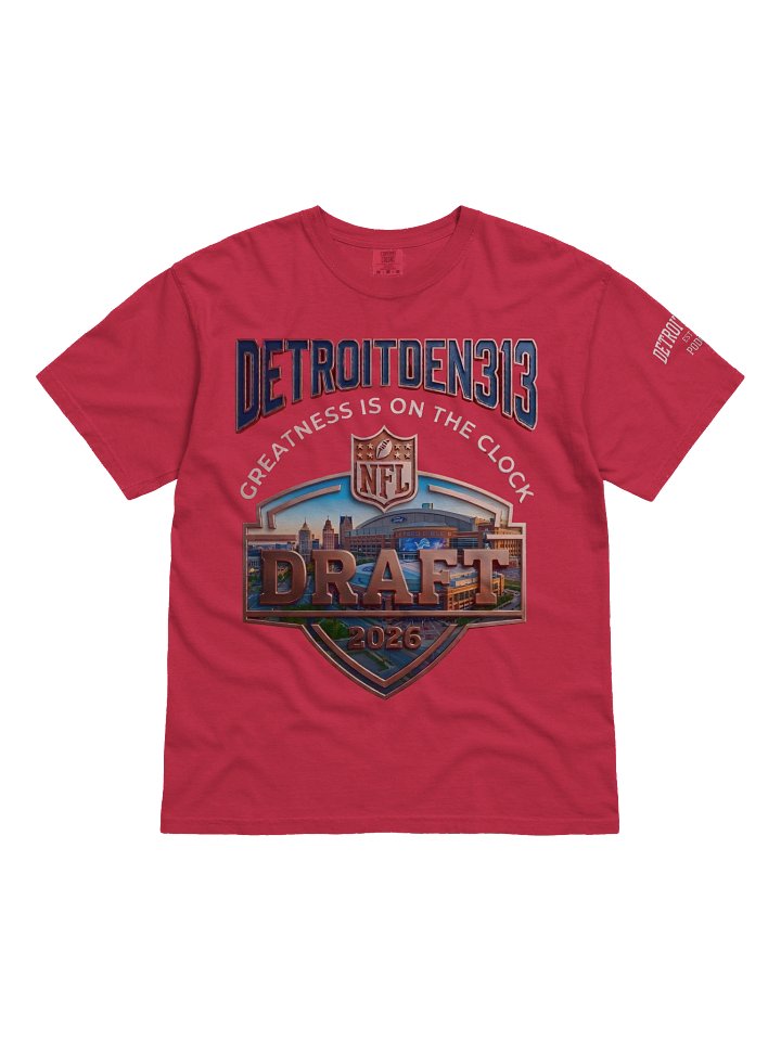 DetroitDen313 2026 Draft Shield Tee product image (1)