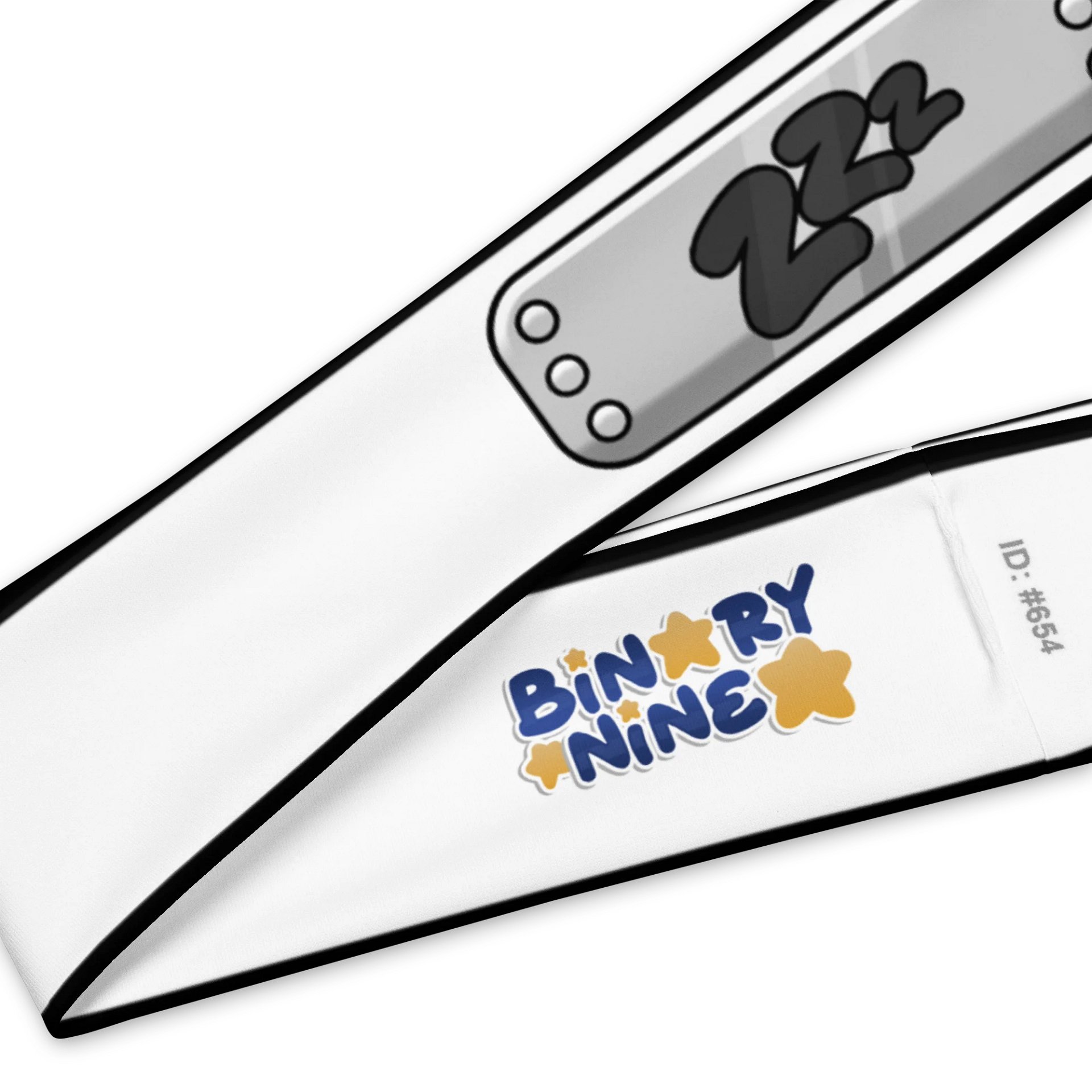 White Sleepy Agent Headband product image (3)