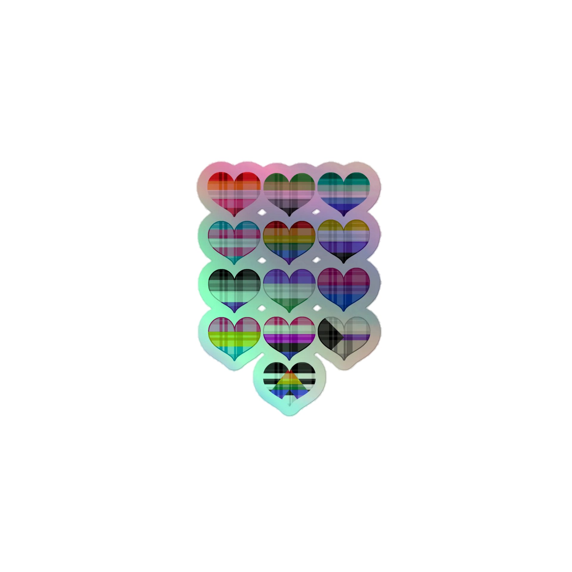 All The Hearts Sticker product image (1)