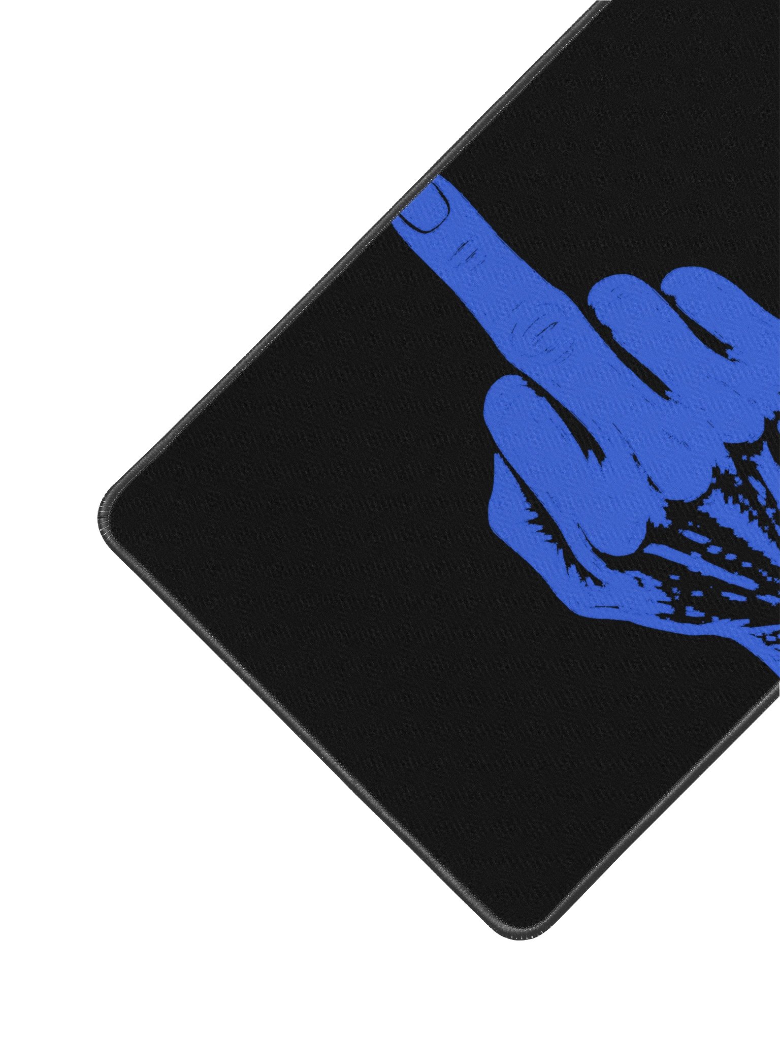 No ShopCo Middle Finger Desk Mat - Royal product image (2)