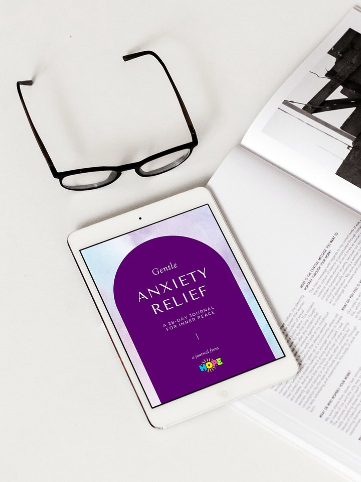 Gentle Anxiety Relief: A Journal for Calm and Clarity product image (2)