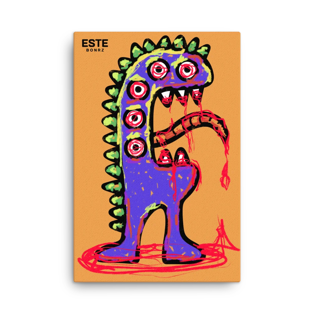 Canvas Purple Monster product image (1)