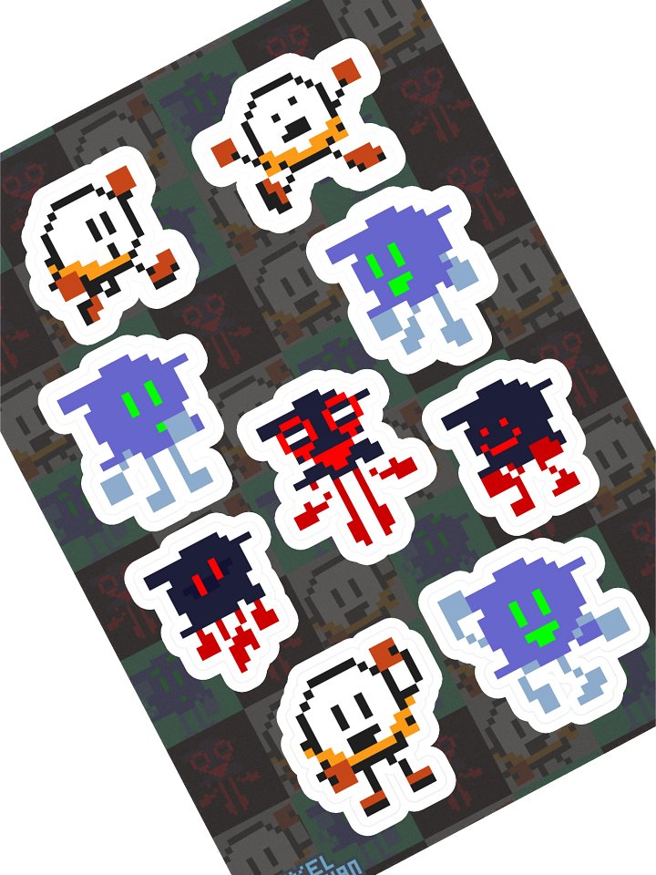 Circle Squad Sticker Sheet product image (1)