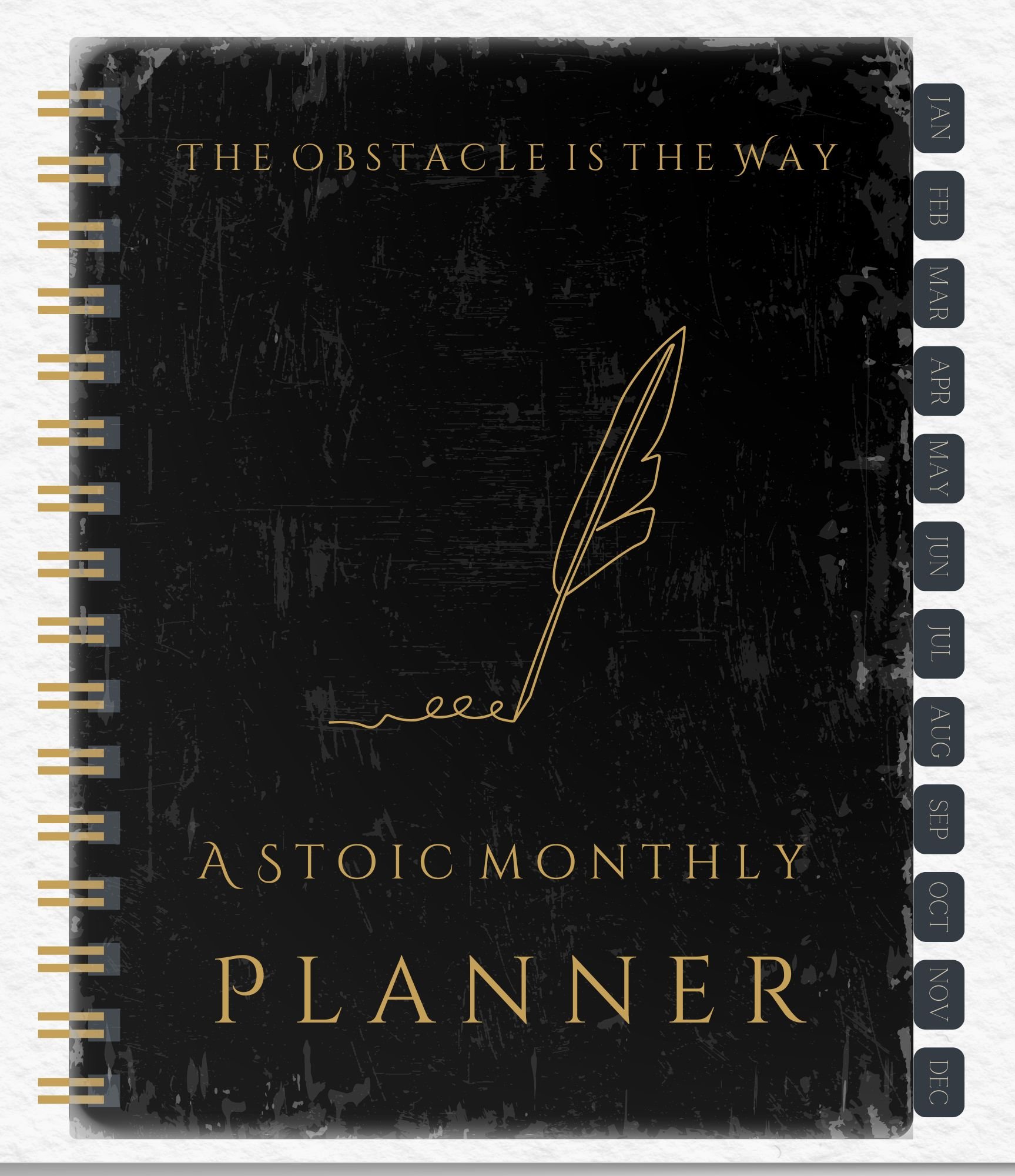 The Obstacle is the Way A Stoic Monthly Planner product image (1)