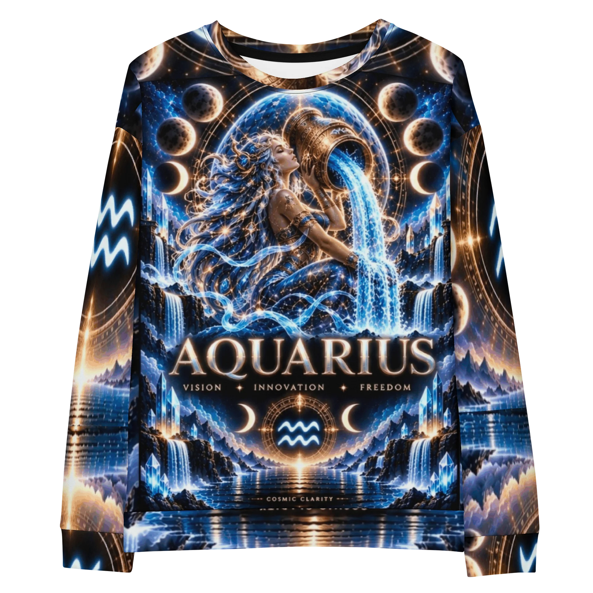 Aquarius Zodiac Sweatshirt product image (1)