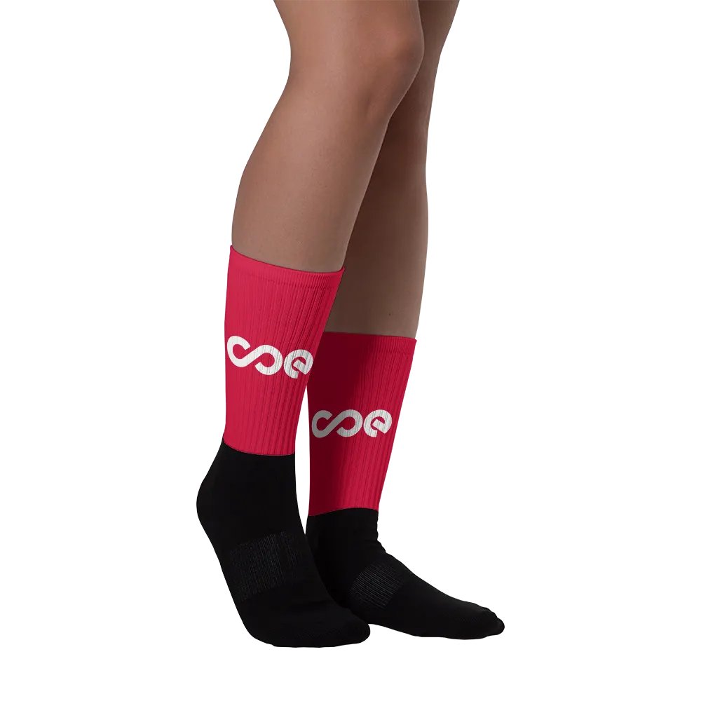 NEW COE SOCKS RED product image (2)