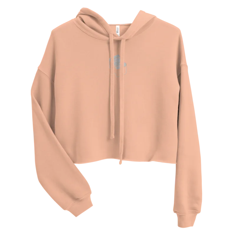 Women's Crop Hoodie (Pink) product image (1)