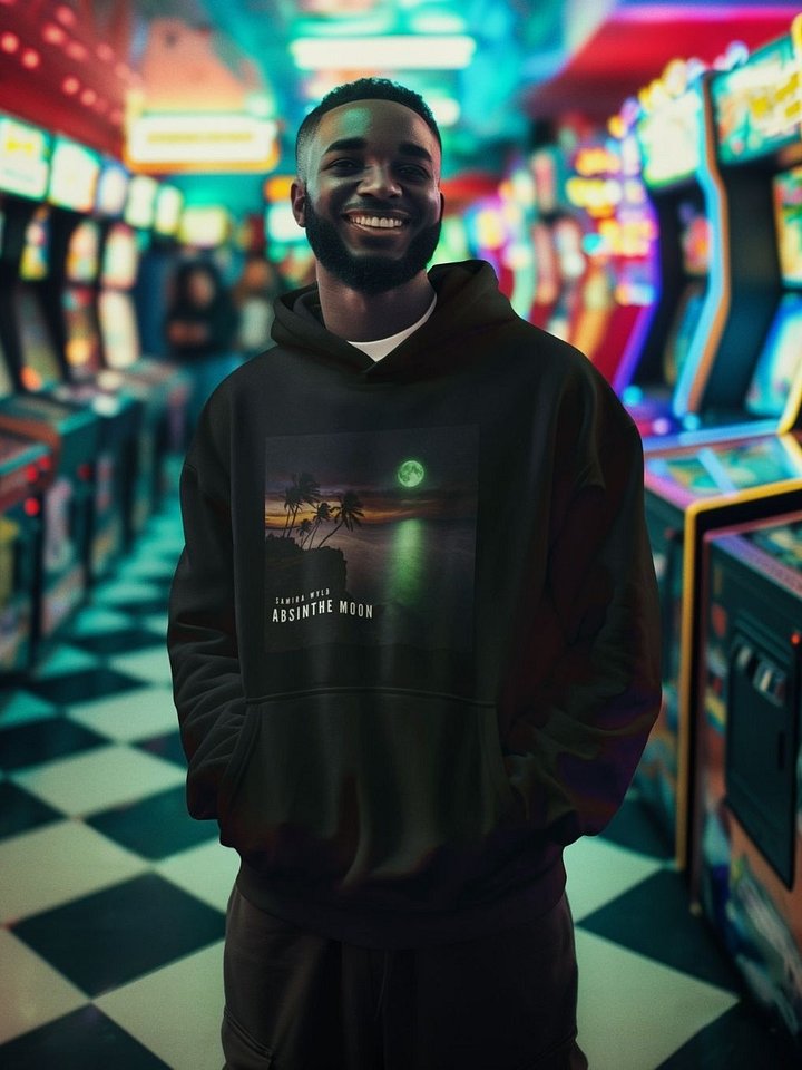 Absinthe Moon Unisex Hoodie (Official Artist Merch) product image (1)