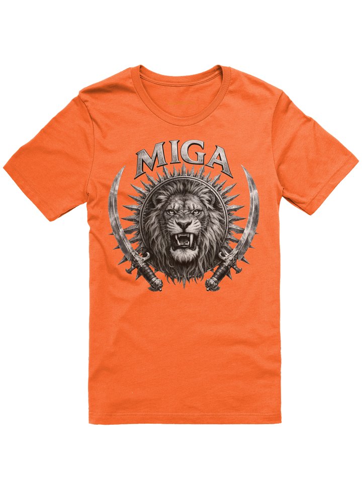 MIGA Lion Head Bold Unisex Shirt product image (61)