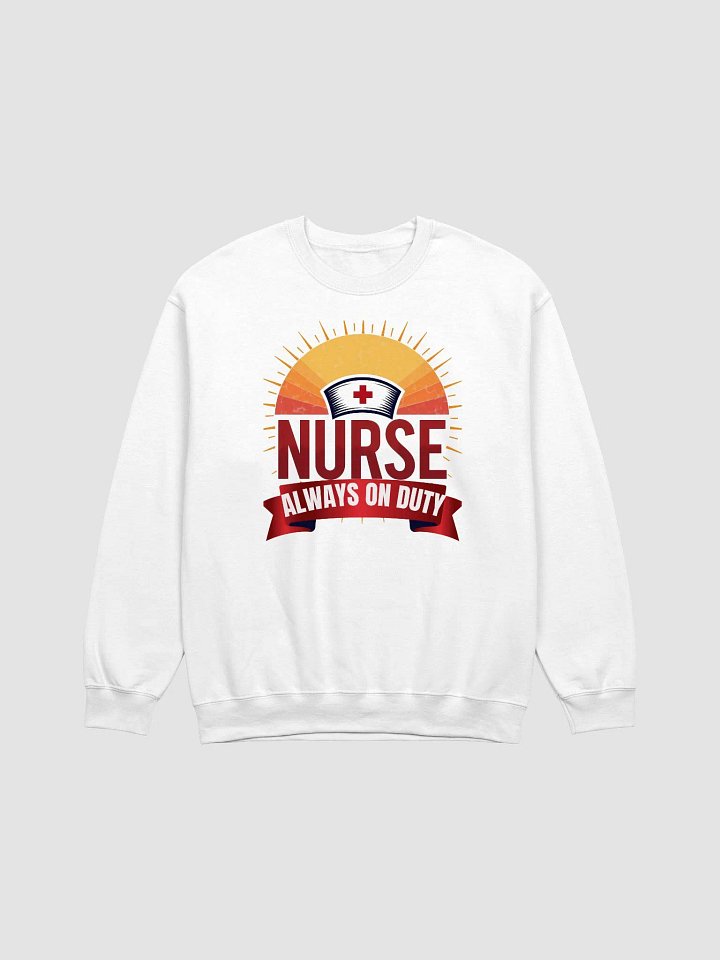 Always on Duty Nurse Crewneck Sweatshirt product image (5)