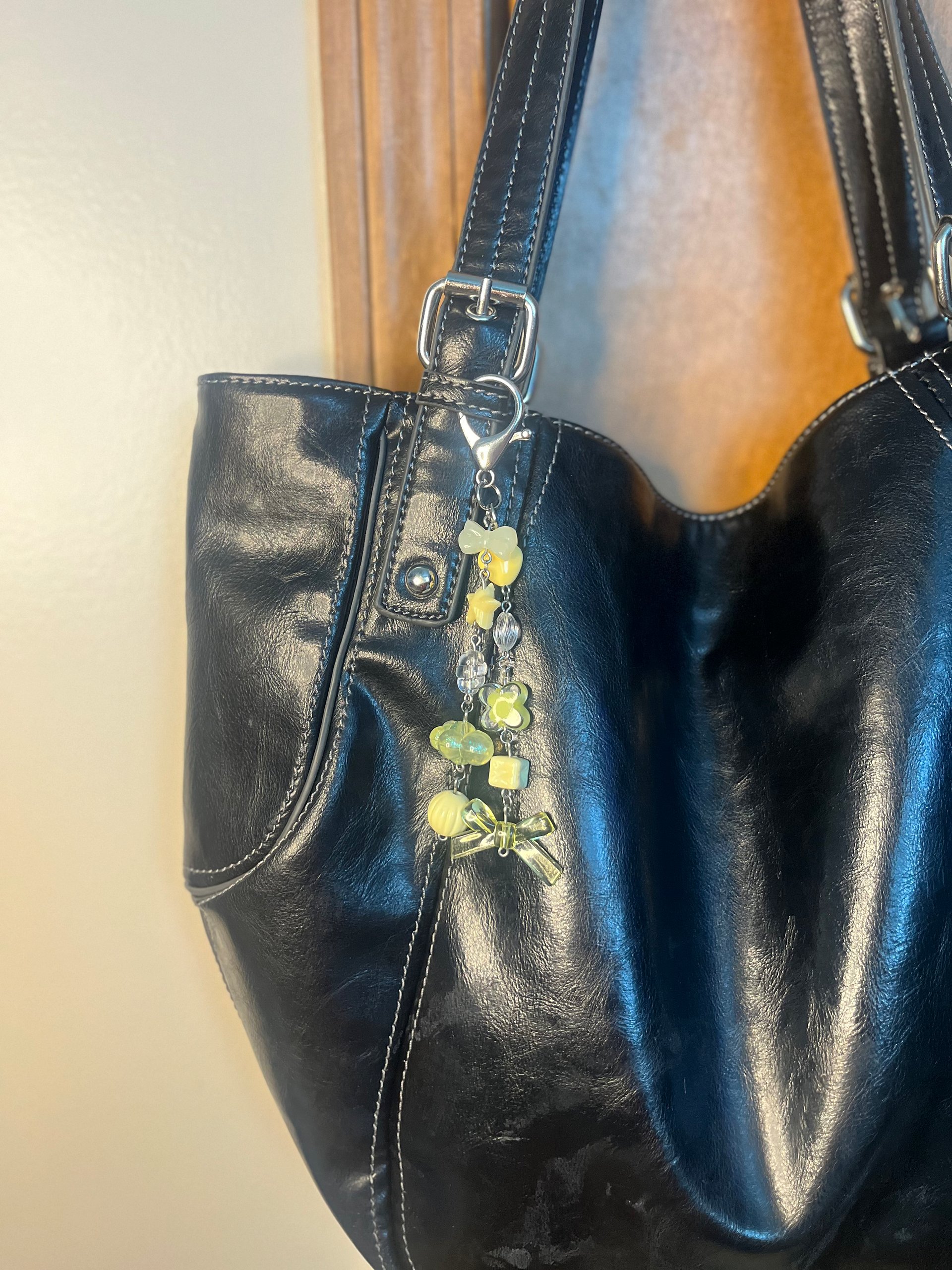 Yellow Classic Bag Charm product image (3)