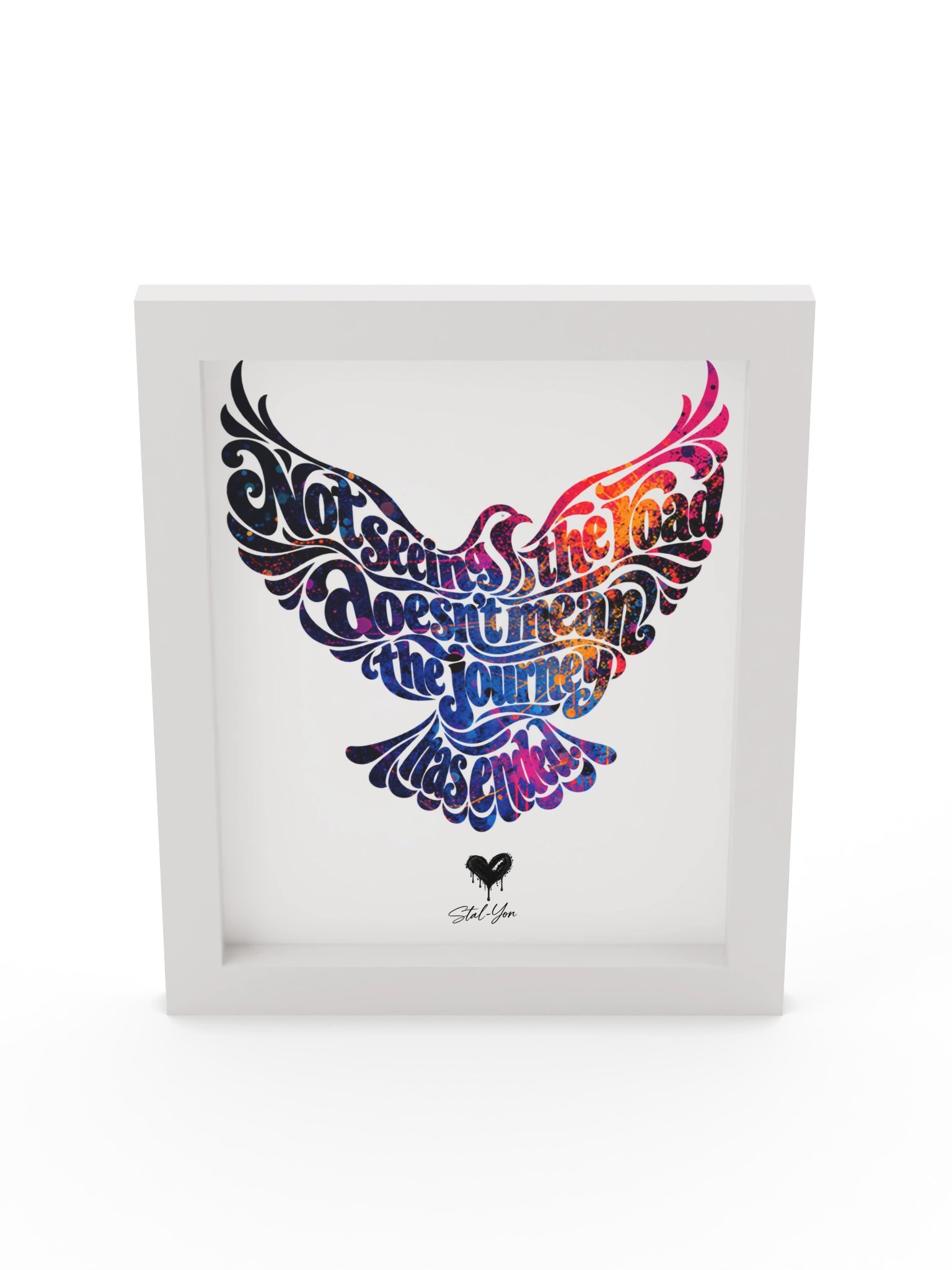 Faith Takes Flight — Eternal Love Wall Art - Vivid Hues product image (5)