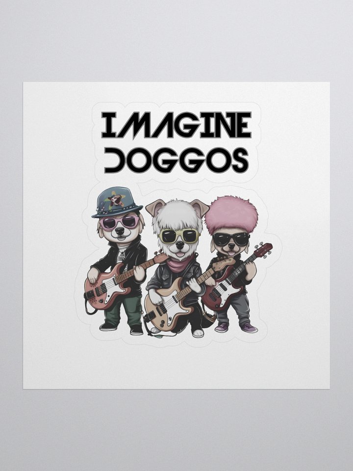 Imagine Doggos Sticker product image (1)