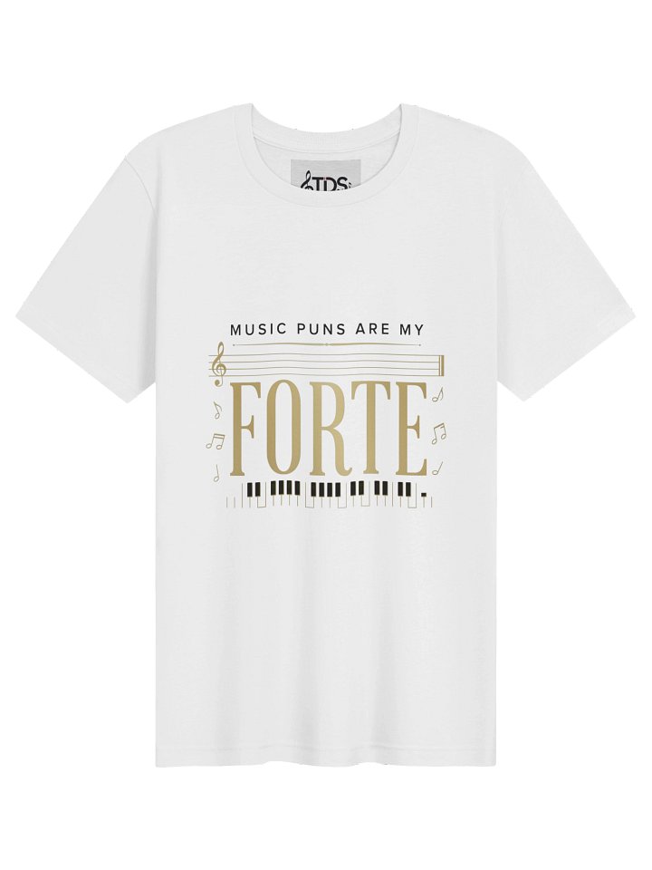 Music Puns Are My Forte Tee product image (1)