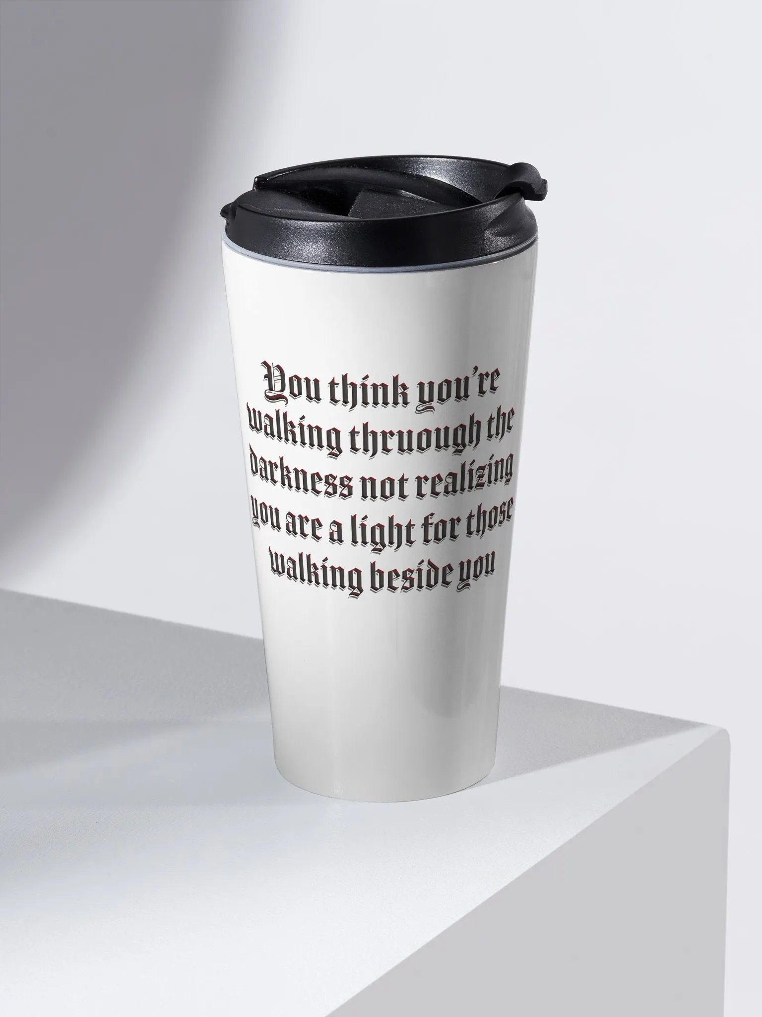 Positivity Darkness - Travel Mug product image (2)