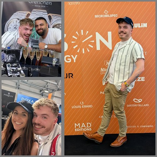 Incredible weekend at @hands.on.horology with the crew at @watchgecko and @nivadawatches !! 

I can't count the number of ama...