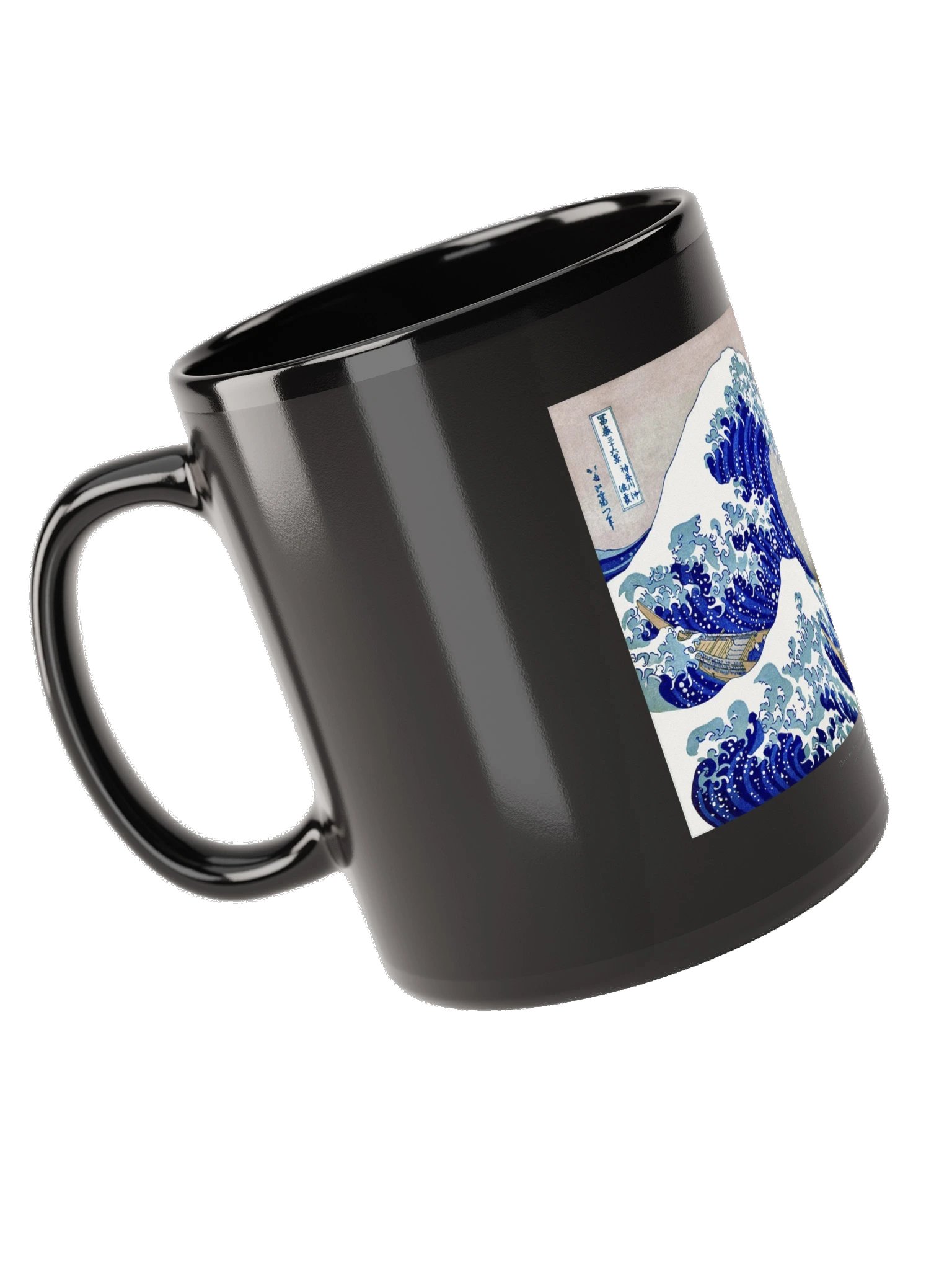 The Great Wave off Kanagawa — Black Mug product image (5)