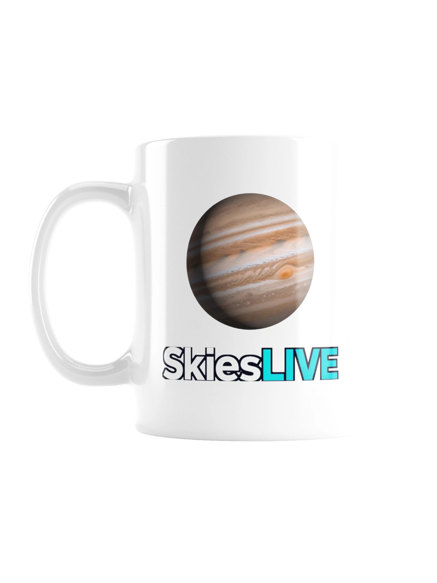 SkiesLIVE Jupiter Mug (White) product image (1)