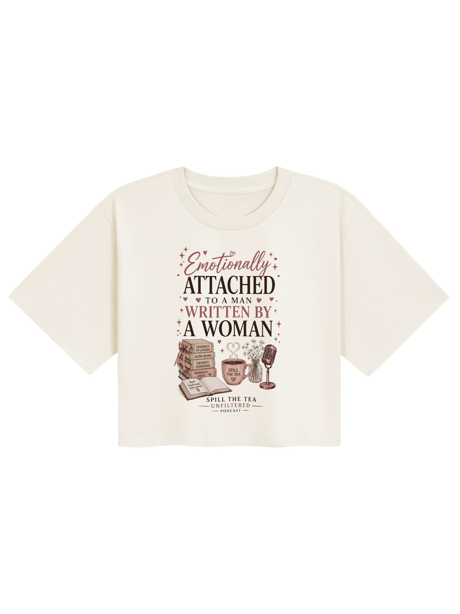 Emotionally Attached Crop Tee product image (9)