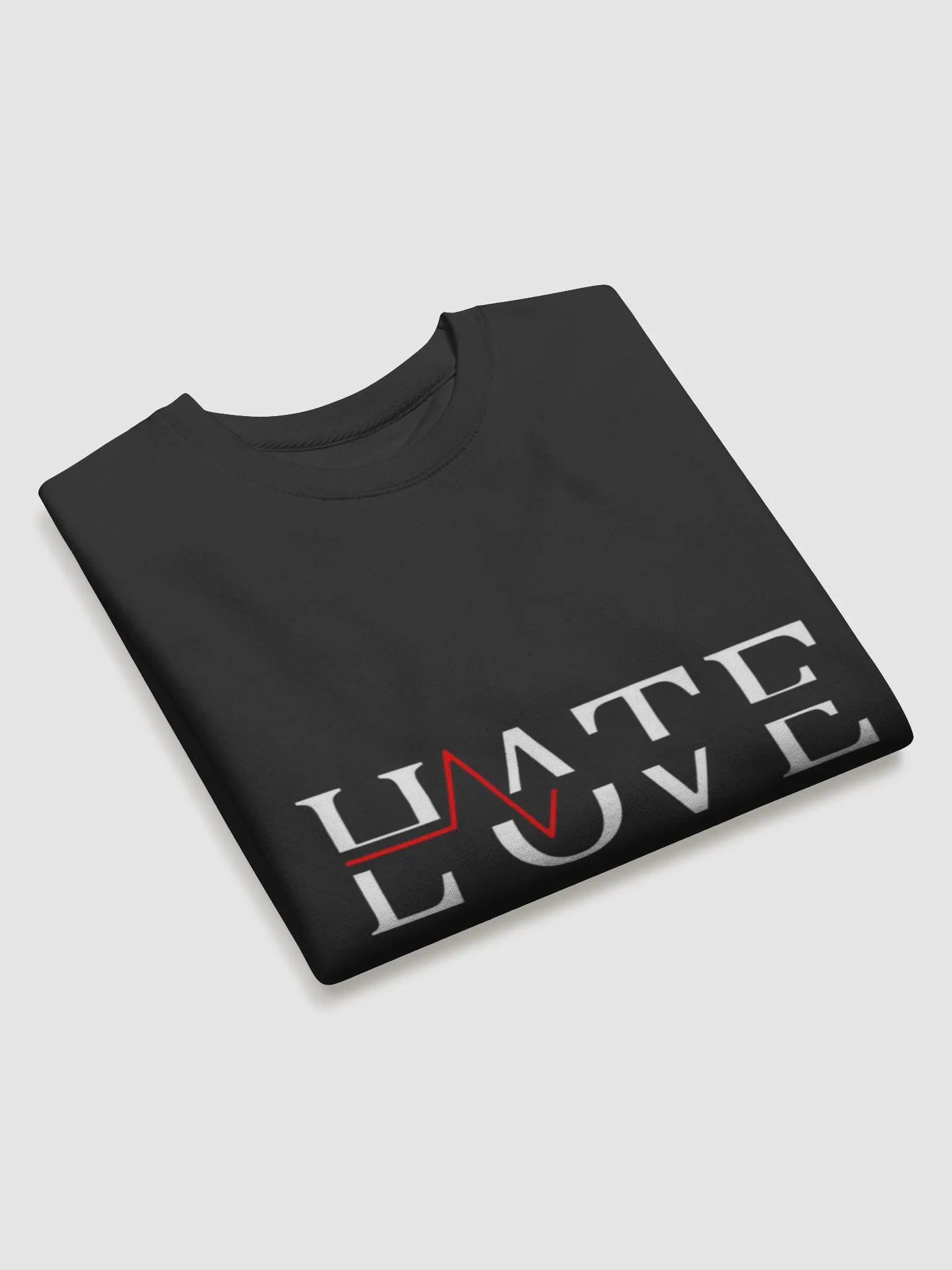 Heartbeat Hate & Love Sweatshirt product image (3)