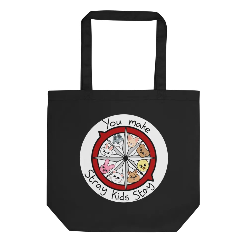 OT8 skzoo compass and quote tote bag product image (1)