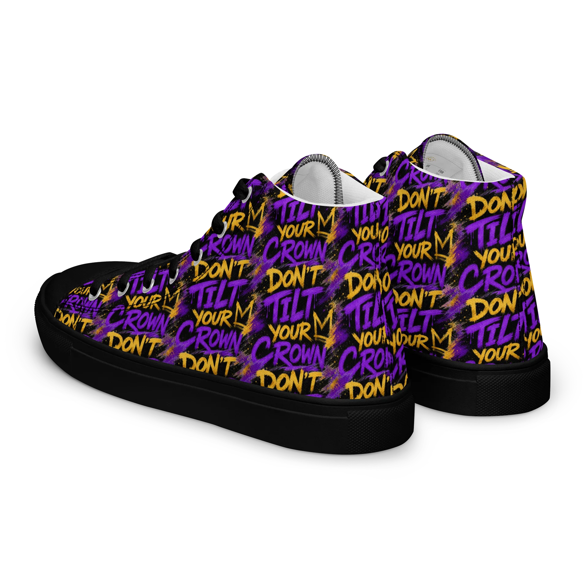 Don’t Tilt Your Crown High Tops product image (5)