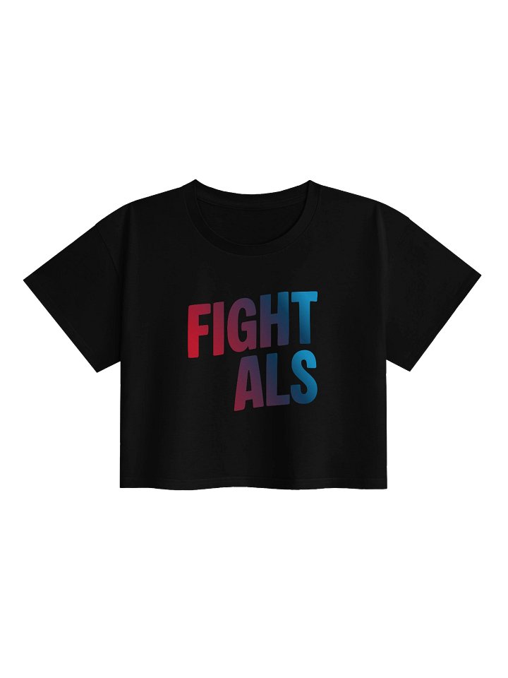 Fight ALS Crop Top product image (1)