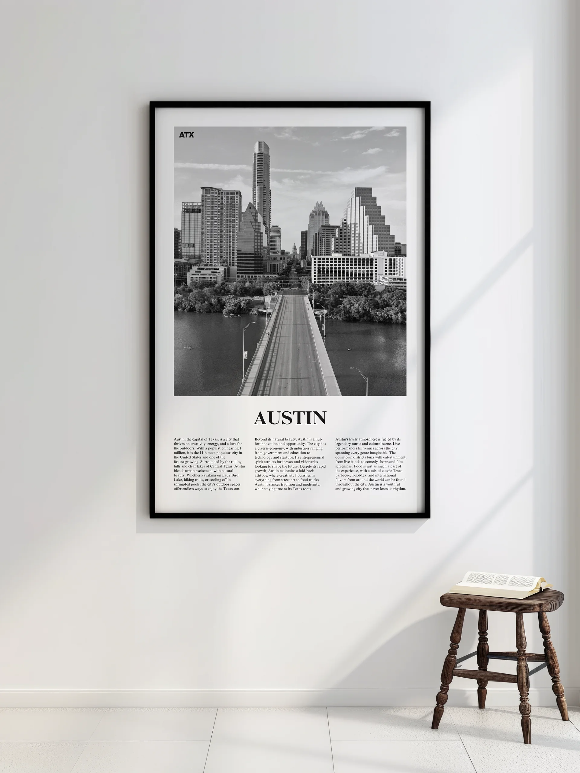 Austin 02 Newspaper Poster product image (2)