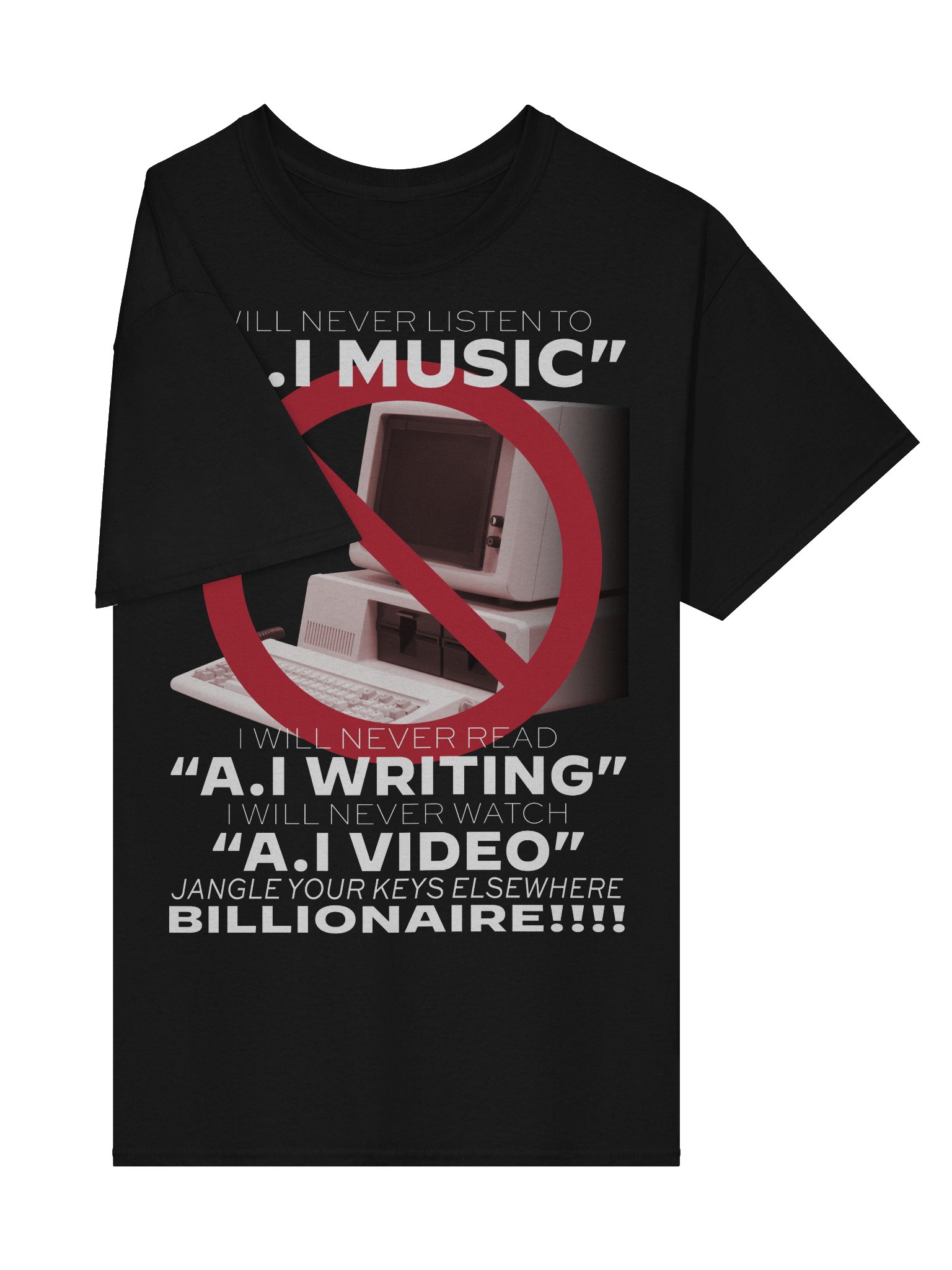 I WILL NEVER LISTEN TO AI MUSIC product image (4)