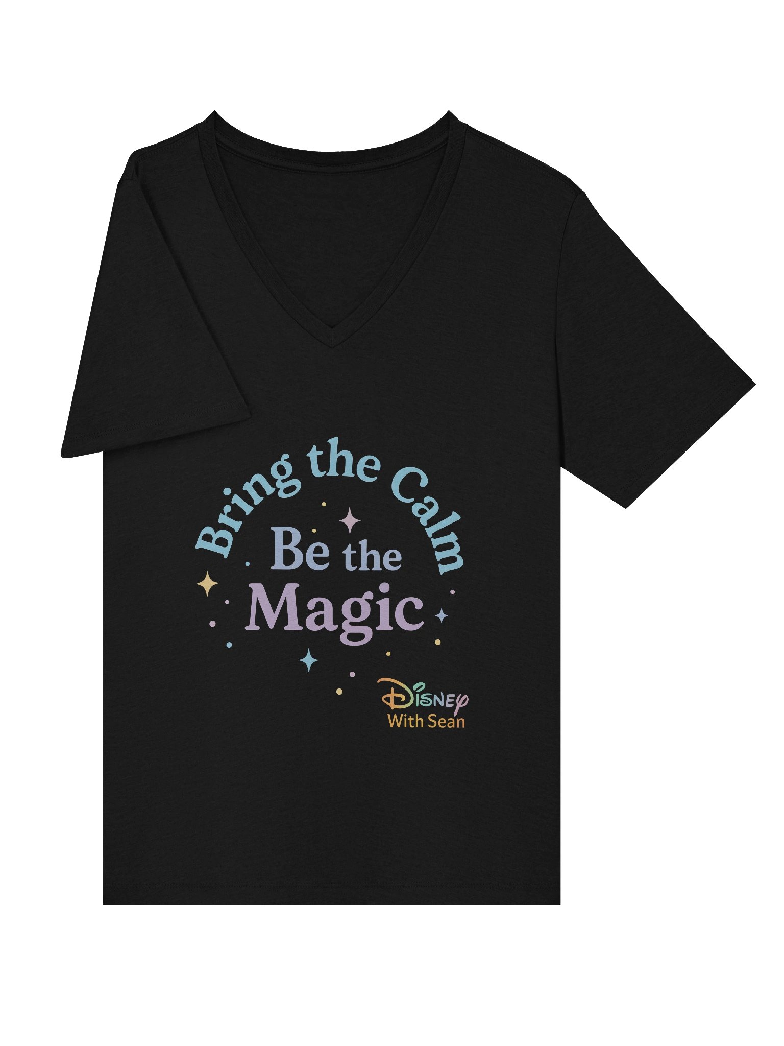 Disney With Sean | Classic WOW Fam Woman V Neck 👕🌈 product image (31)