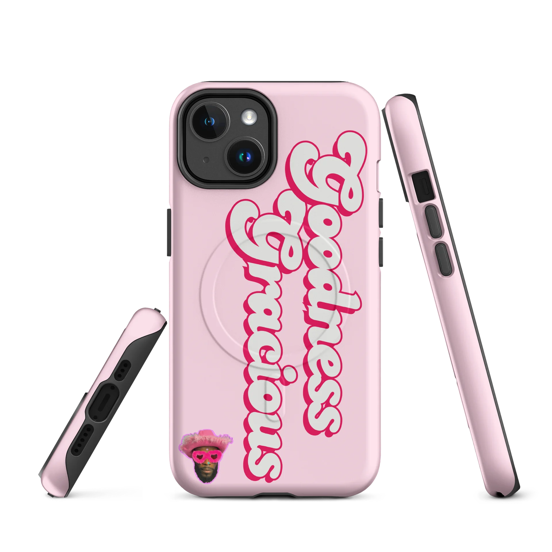 Pink Goodness Gracious iPhone Case product image (1)