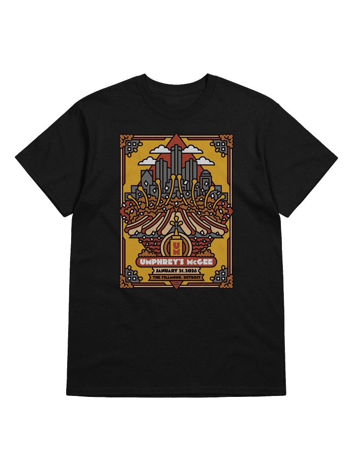 Umphrey’s McGee Detroit Michigan 2026 Merch Tshirt product image (1)