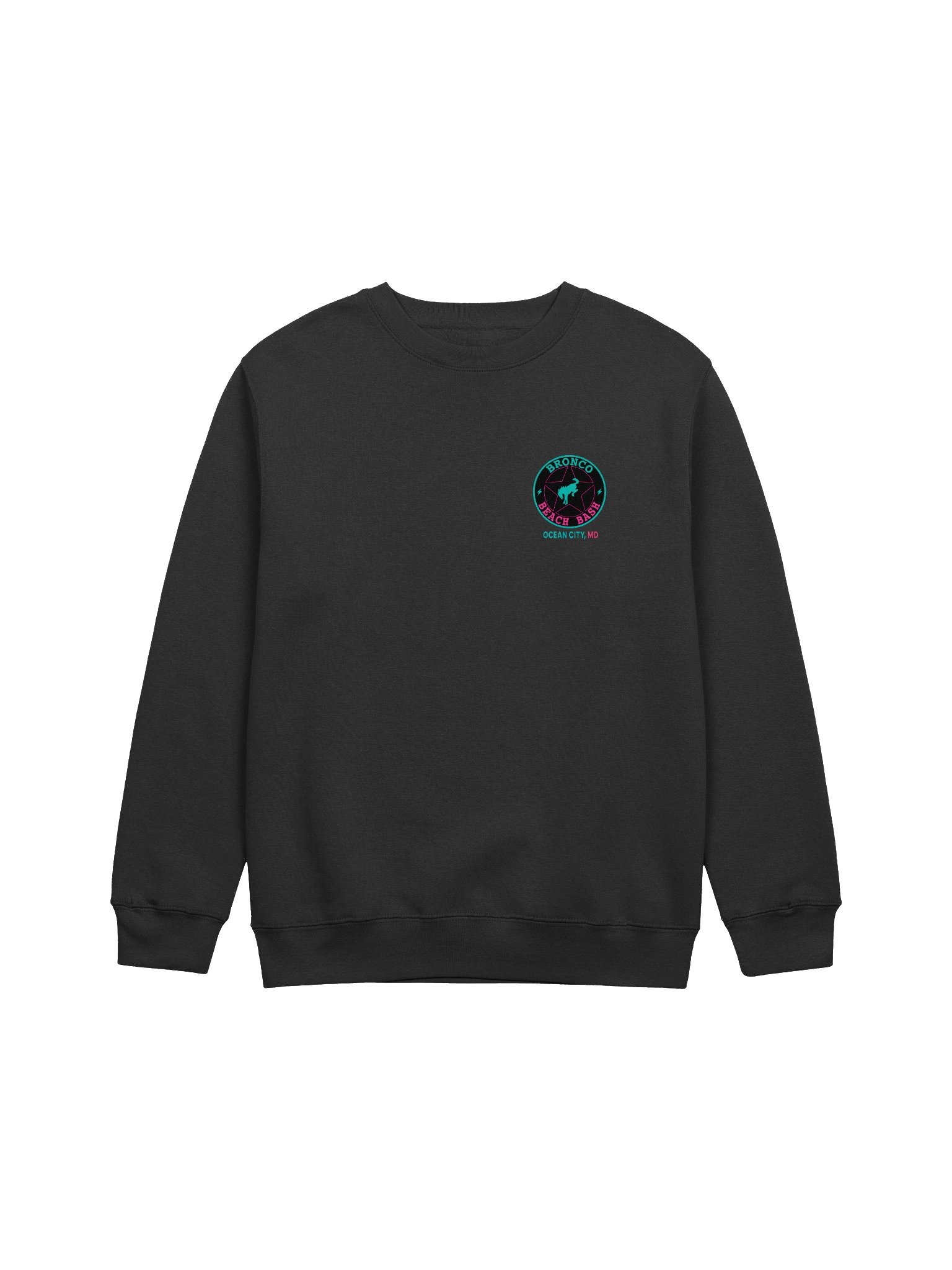 2025 Bronco Beach Bash Ocean City / Destination Bigfoot Bronco Collab Sweatshirt (Multiple Colors Available) product image (4)