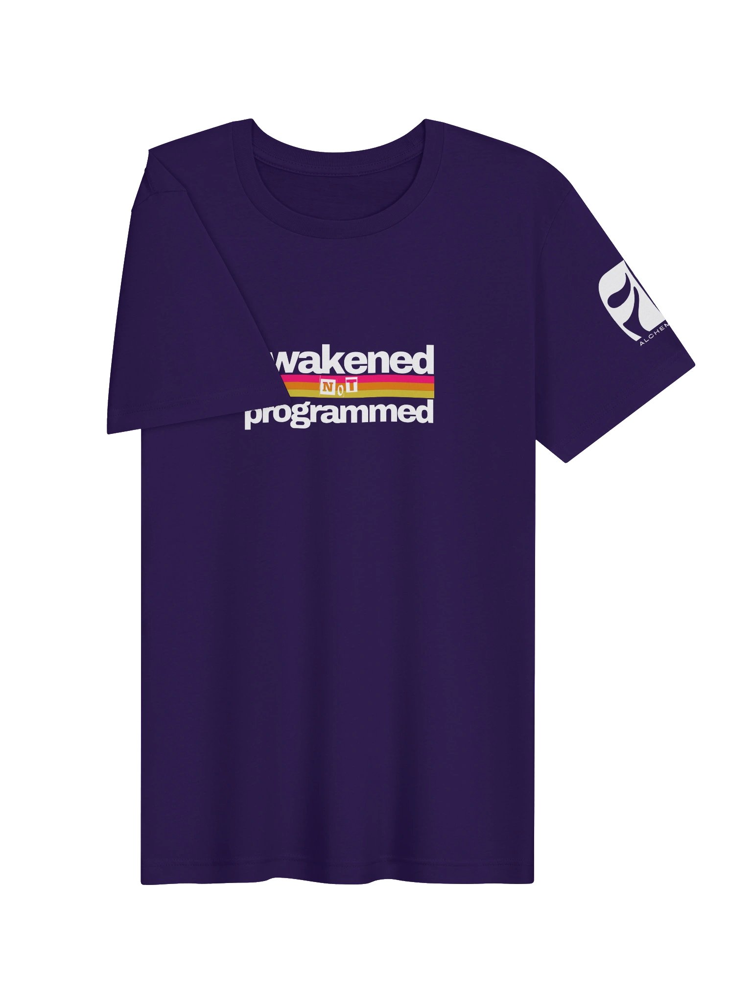 Awakened Not Programmed — the one that reminds you who's writing the code |Unisex Supersoft Tee) product image (9)