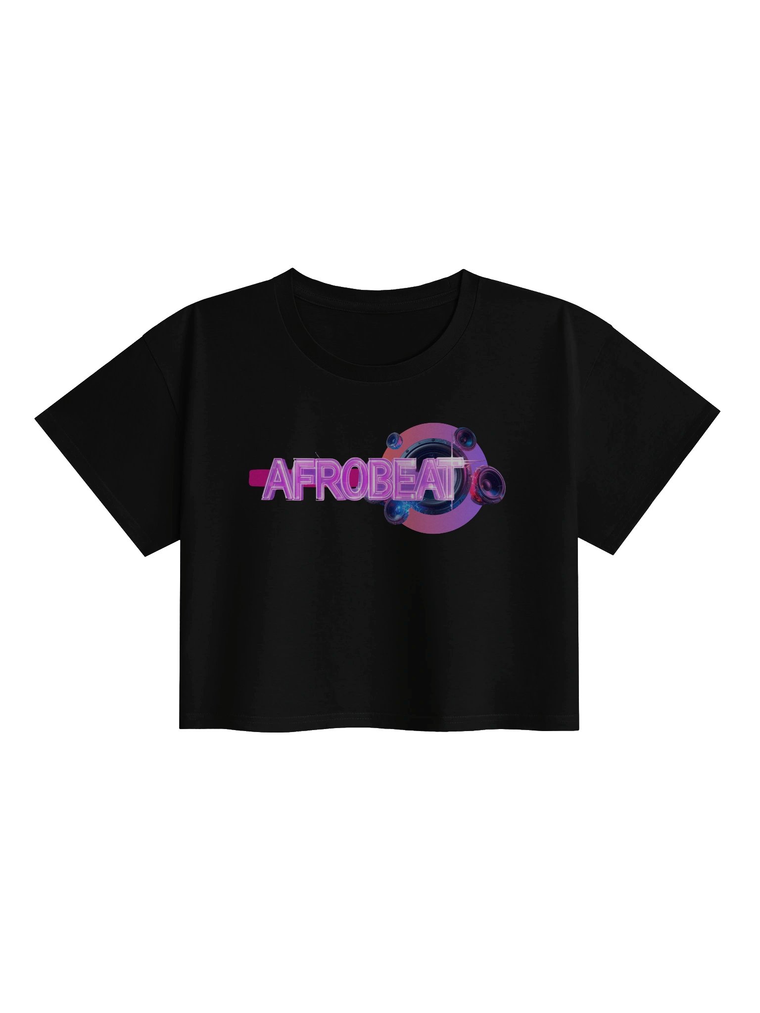 Neon Afrobeat Women's Crop Top product image (2)