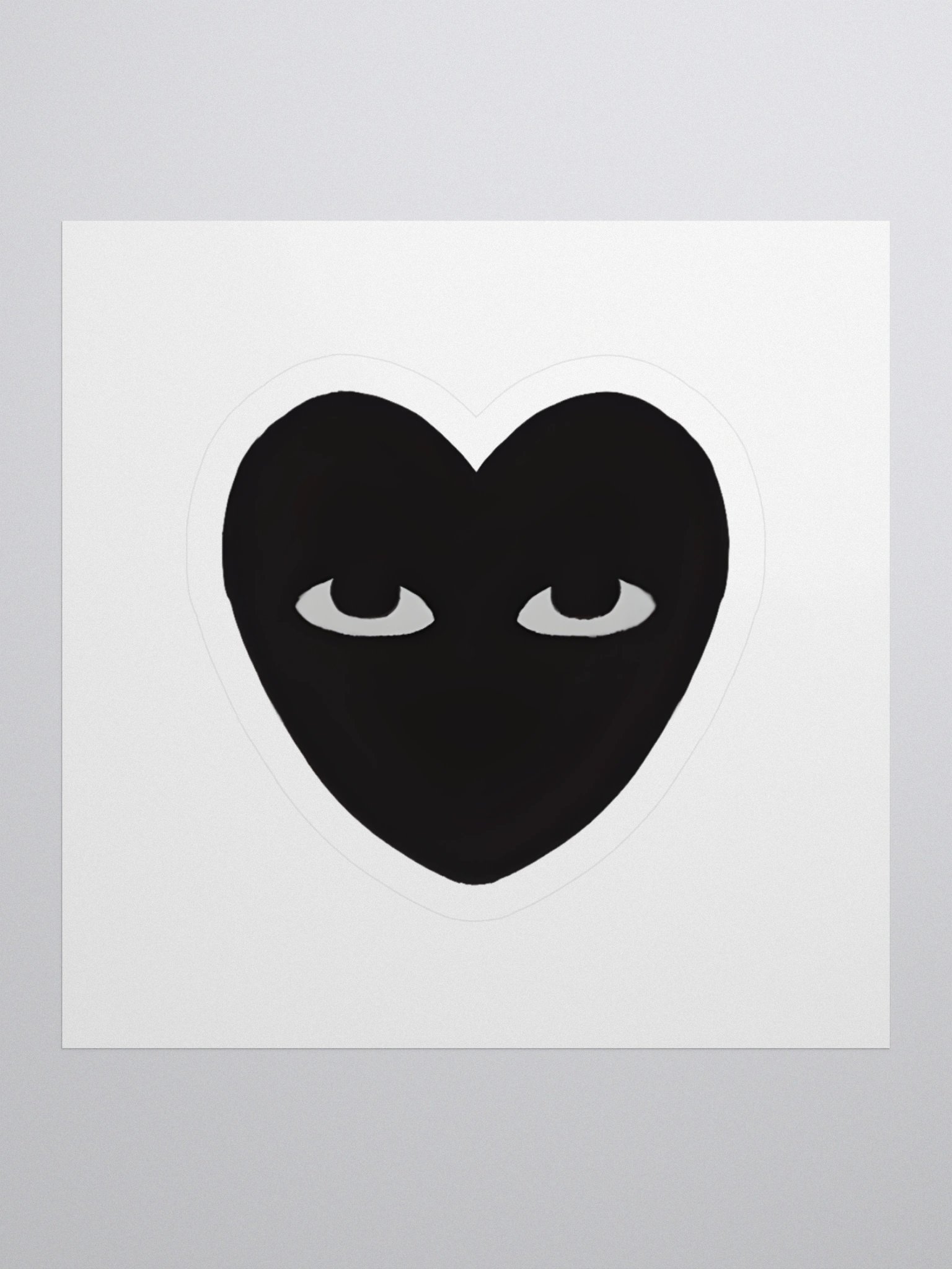 Cryptic Heart Sticker product image (1)