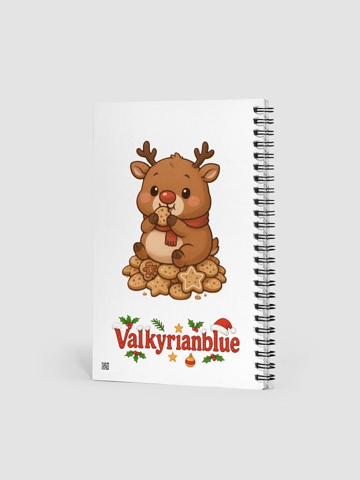 Rudolph the Cute Fat-Ass Reindeer Spiral Notebook product image (2)