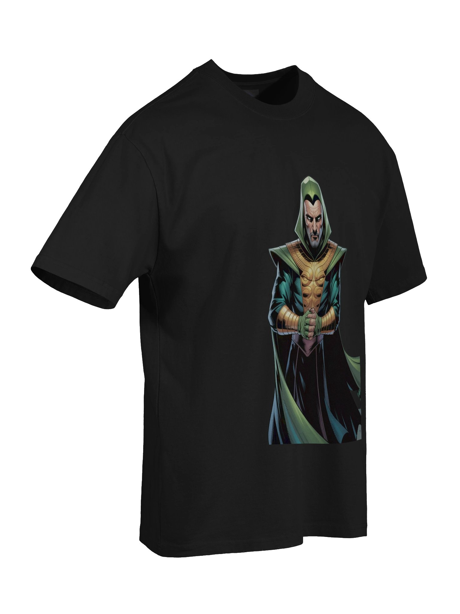 Demon's Dominion: Ra’s Al Ghul Inspired Oversized Faded T-Shirt product image (8)