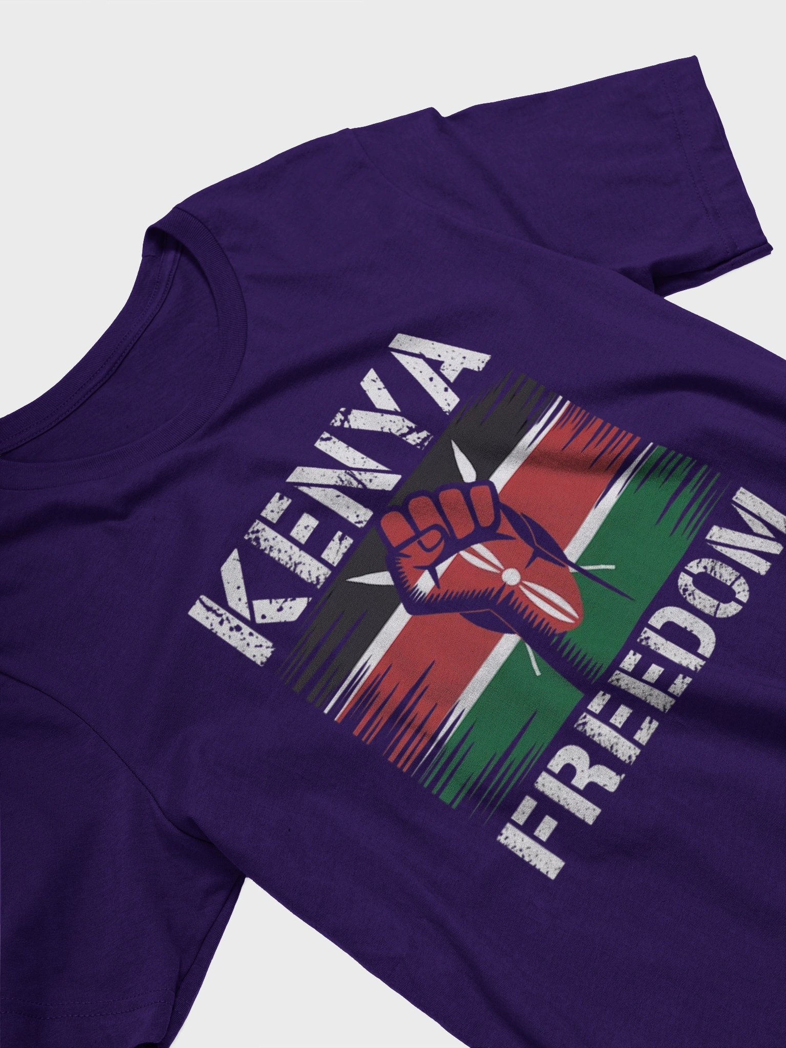 Kenya Flag Freedom Kenyan Nairobi East Africa Supersoft T-shirt product image (25)