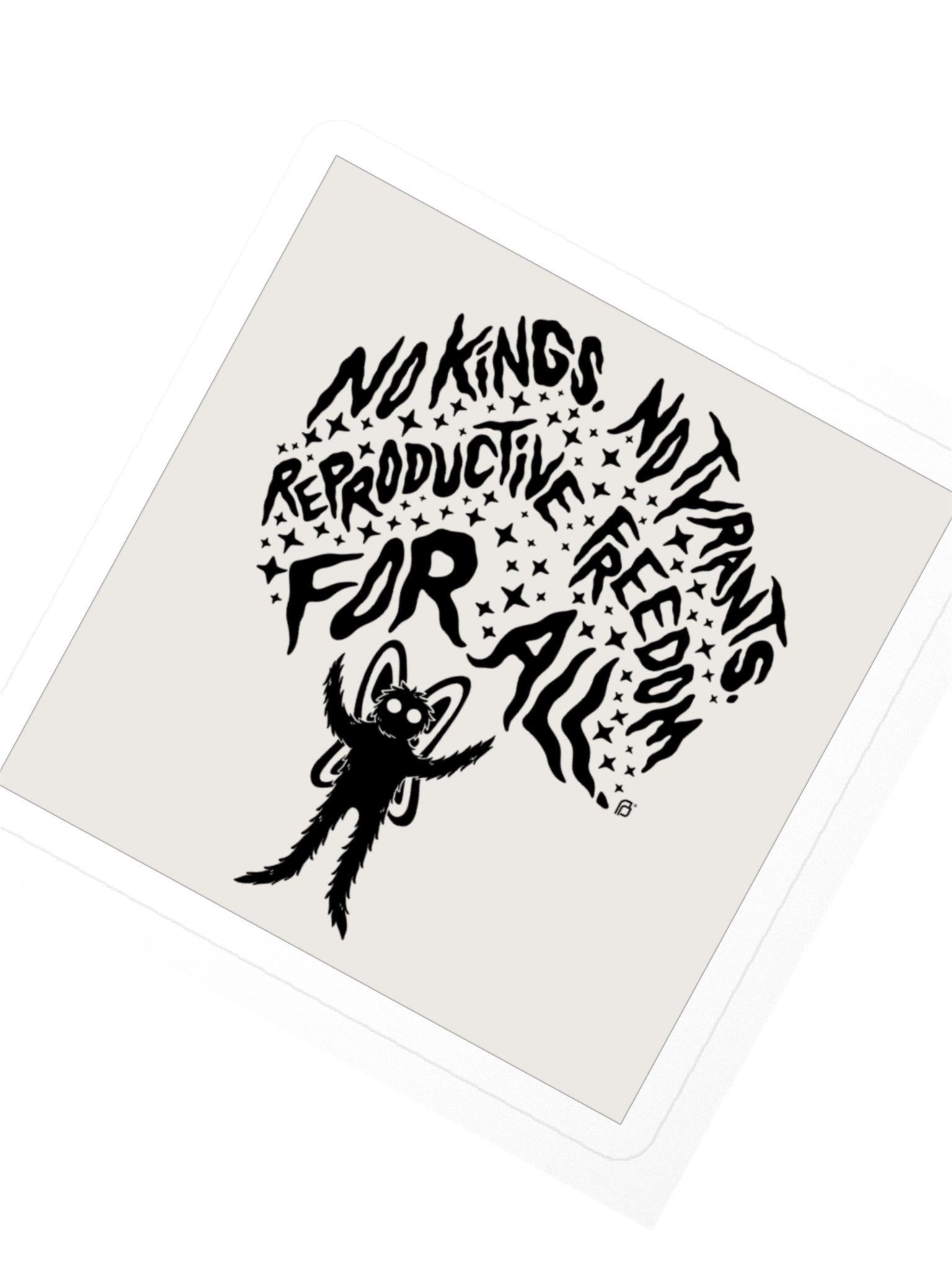 No Tyrants, No Kings Sticker — West Virginia product image (2)