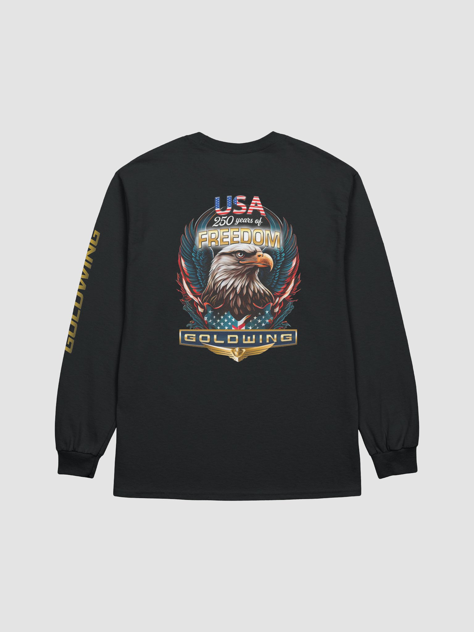 America 250 GOLDWING LS T-Shirt product image (26)