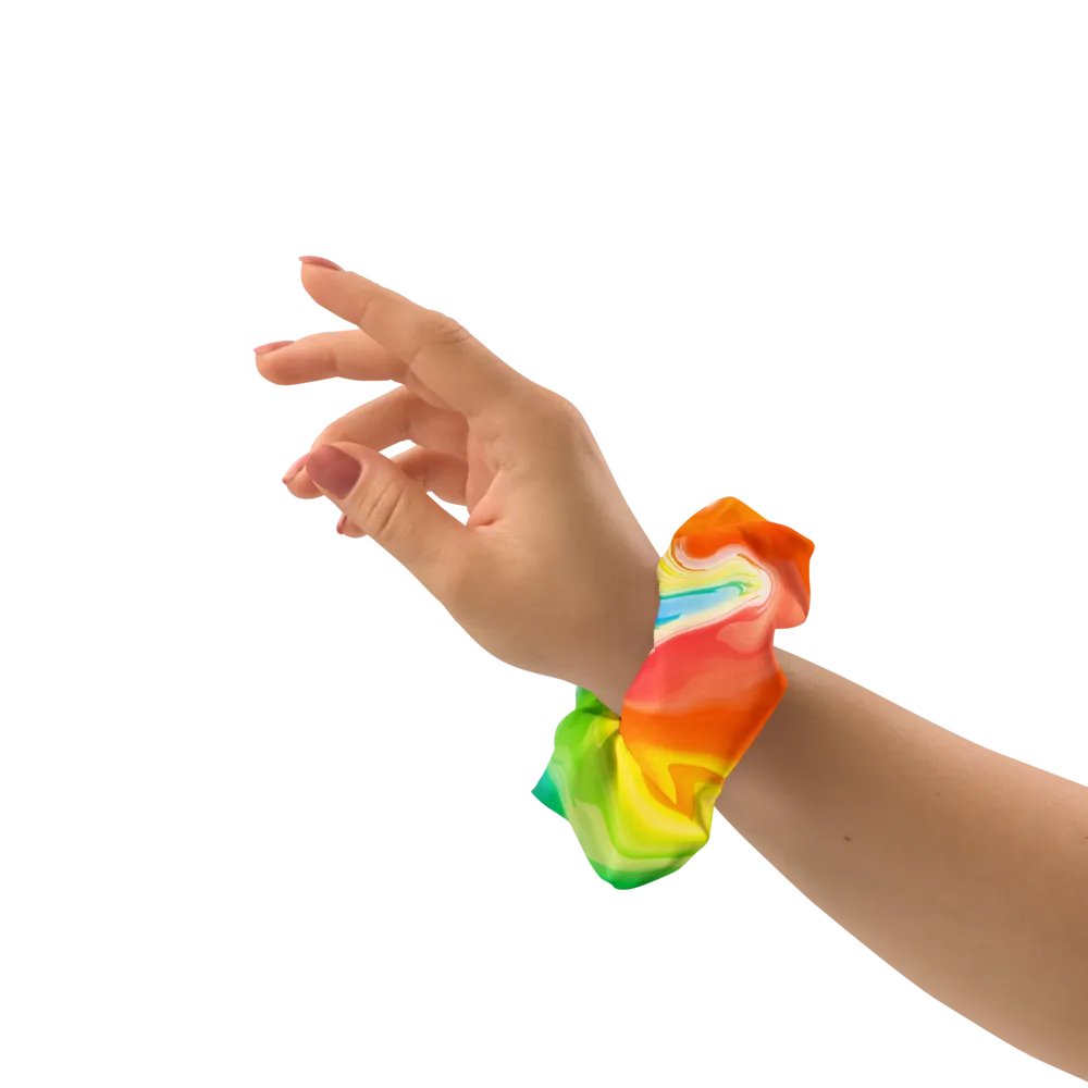 Rainbow Swirl All-Over Scrunchie product image (12)