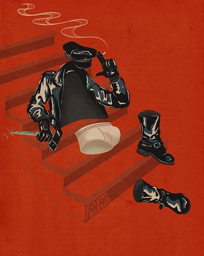 List: #sotbgc11 Prompt: #invisibleman 
.
.
.
#seasonofthebadguysclub #leatherdaddy #universalmonsters