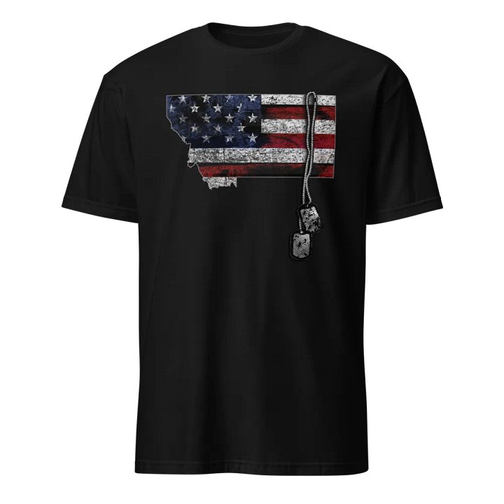 Montana Veteran Dog Tags product image (1)