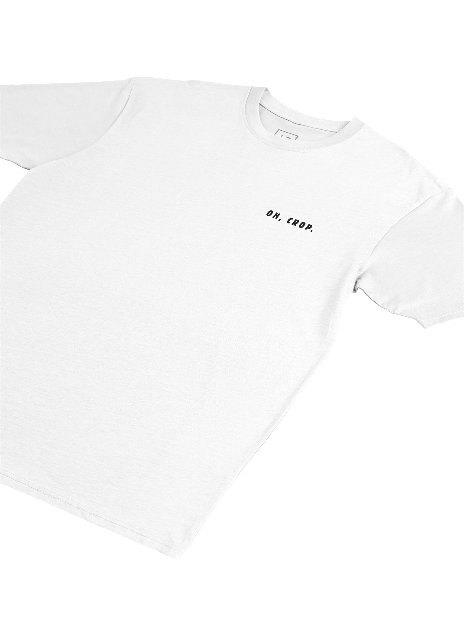 Oh Crop Camera Club Vintage Graphic Tee (White) product image (3)