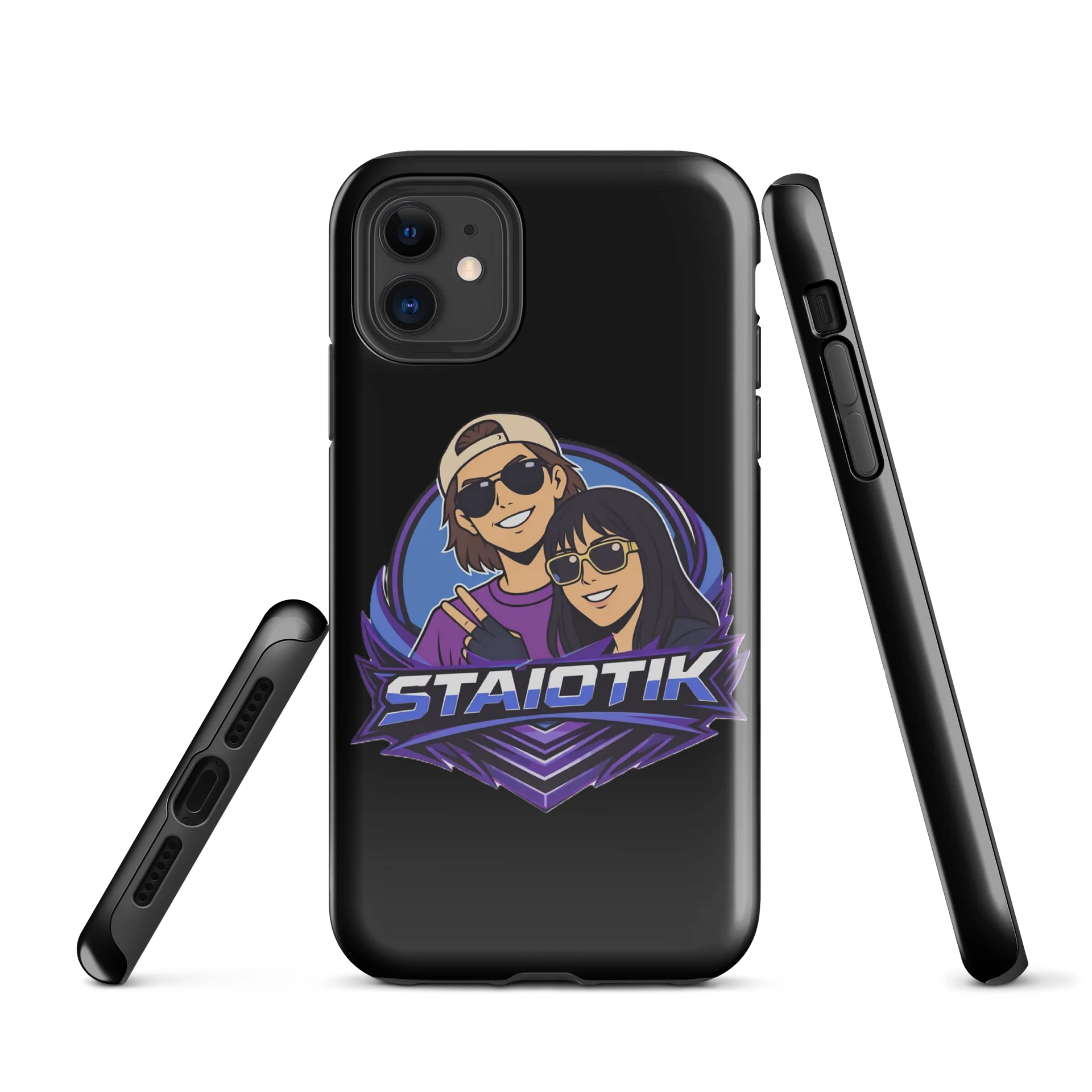 STAIOTIK Minimalist Crest Phone Case product image (1)