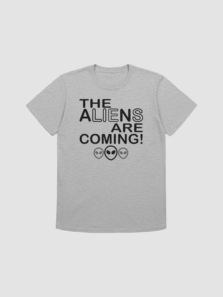 The Aliens Are Coming! - Black - Gildan Unisex Softstyle T-Shirt product image (2)